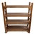 Colonial Vintage Teak Wood Storage Shelf For Sale - Image 4 of 5