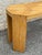 Wood Vintage Palm Beach Pencil Reed Console With Geometric Inlaid Top in Style of McGuire For Sale - Image 7 of 12