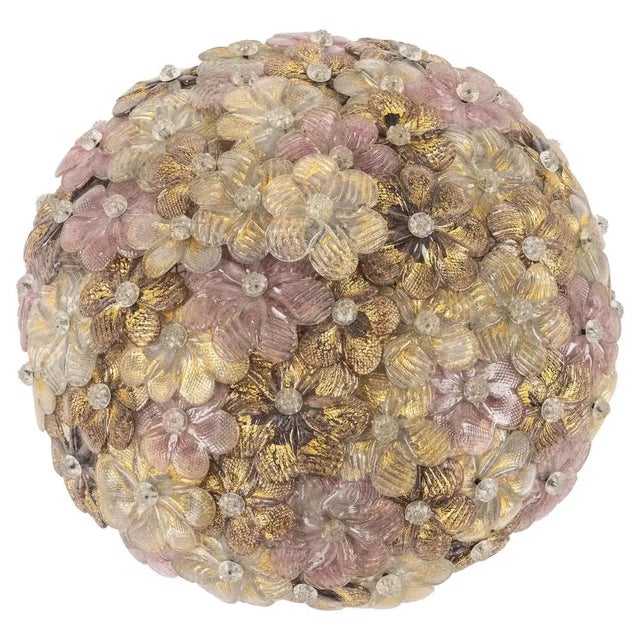 Mid-Century Murano Glass Sconce attributed to Barovier & Toso, Italy, 1960s For Sale - Image 12 of 12