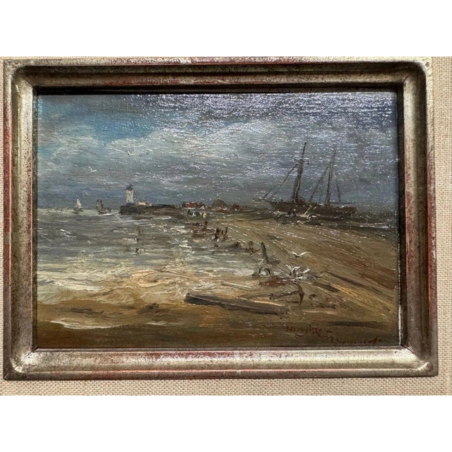 Meyer-Wiegand Rolf Dieter Krefeld, Landscape Composition, Oil Painting on Canvas, Framed For Sale - Image 6 of 13