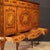 1950s 20th Century Inlaid Wood Bar Cabinet, 1950s For Sale - Image 5 of 13