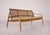 3-Seater Splint Bench by Egon Eiermann for Hartmut Lohmeyer, 1950s For Sale - Image 14 of 14