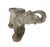 Vintage Weathered Cast Stone Elephant Garden Planter For Sale - Image 4 of 12