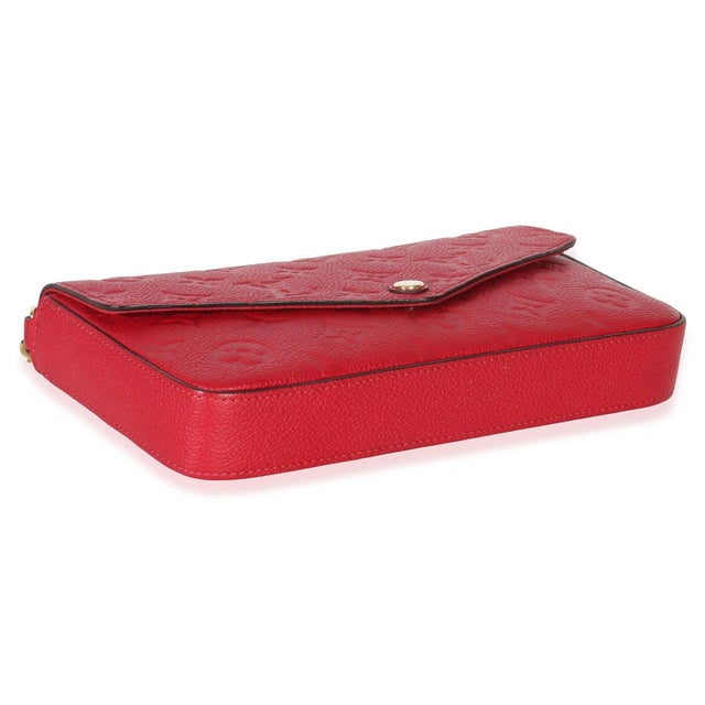 Scarlet Monogram Empreinte Félicie Pochette For Sale In New York - Image 6 of 9