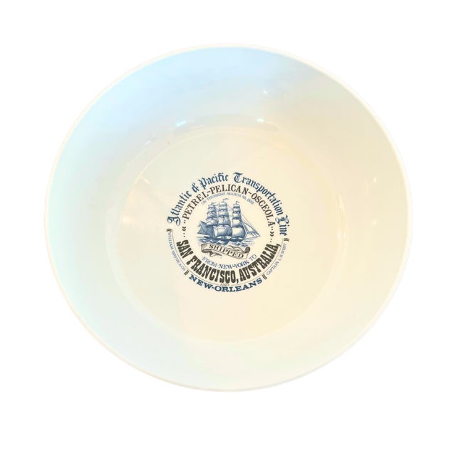 Plastic Vintage Nautical Melamine Service for 6, 1970s, Set of 17 For Sale - Image 7 of 10