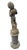 Traditional Vintage Cast Stone Centerpiece Fountain Featuring a Pan Flute Playing Putto on a Column For Sale - Image 3 of 12