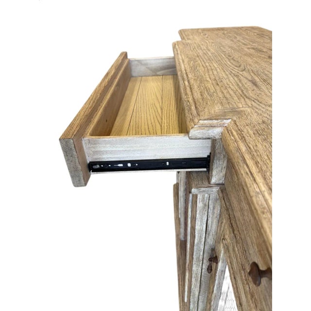 Early 21st Century Cerused Oak Sideboard For Sale - Image 13 of 13