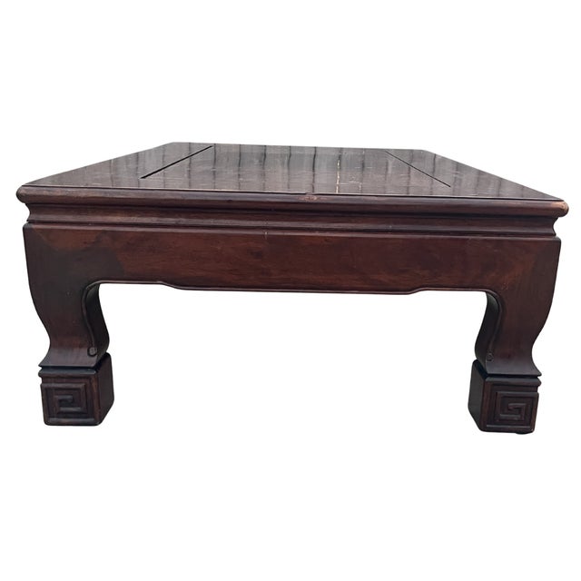 Mid 20th Century Rosewood Japanese Formal Dining Table For Sale - Image 4 of 7