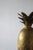 Mid-Century Modern Mid-Century Gold Brass Table Lamp in Pineapple Shape For Sale - Image 3 of 5
