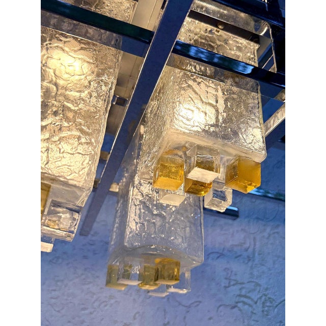 Chandelier attributed to Albano Poli for Poliarte, 1970 For Sale - Image 10 of 18