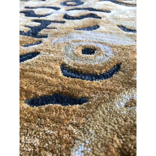 Modern Modern Wool Tibetan Tiger Rug - 4' X 6' For Sale - Image 3 of 11