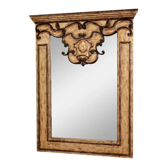 Spanish Baroque-Style Pier Mirror - "Magnificence Classic" For Sale