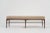 Linear Bench in Natural Wanut Series 60 by Stamford Modern For Sale In New York - Image 6 of 12