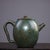 Mid 20th Century Mid 20th Century Lacquer Yixing Zisha Teapot, Abalone Shell Inlaid Swirl Pattern Chinoiserie Tea Ware For Sale - Image 5 of 9