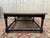 Louis XV Coffee Table in Oak and Black For Sale - Image 3 of 7