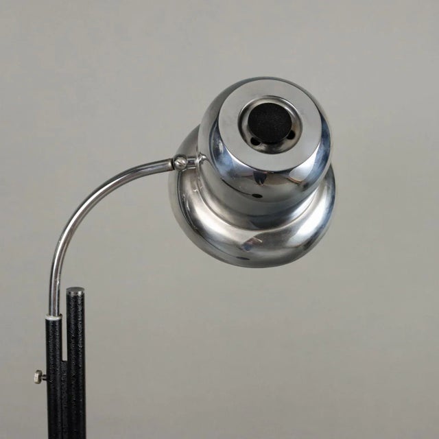 Vintage Floor Lamp in Aluminium, Italy, 1960s For Sale - Image 6 of 8