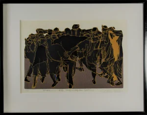 Masaaki Tanaka, Muddy Rice Planting Dance, Koyoshima Pref, 1977