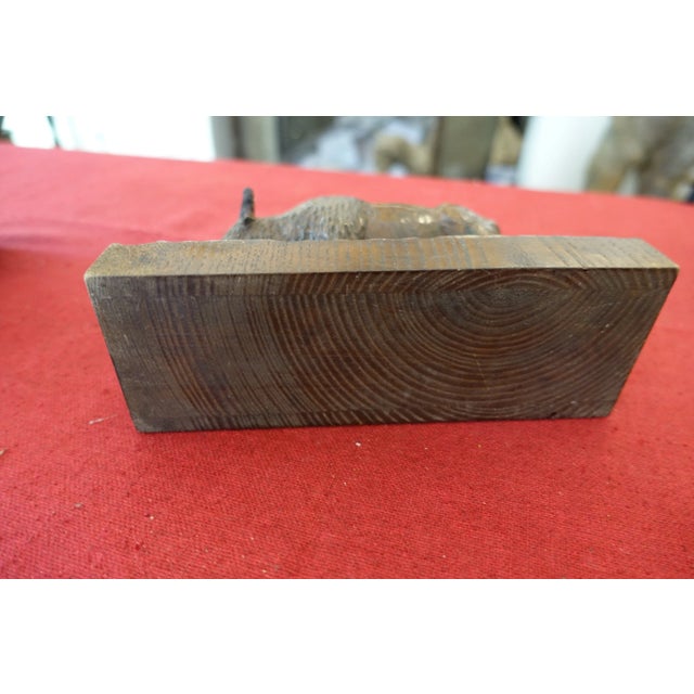 Black Forest Brienz Wood Figure For Sale - Image 4 of 5