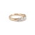 14k Rose Gold Five Across Half Eternity 1.38ct Lab Grown Diamond Wedding Band For Sale - Image 4 of 9
