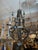 Rustic Restoration Hardware Twelve Light Wine Barrel Chandelier For Sale - Image 3 of 16