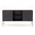 Wood Four Hands Trey Modular Filing Credenza, Black Wash For Sale - Image 7 of 13