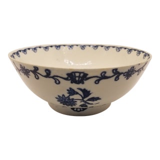 1777 Liverpool John Pennington Horse Floral Pattern Tea Bowl For Sale