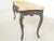 1980s French Louis XV Style Faux Marble Top Console Table For Sale In Philadelphia - Image 6 of 13