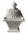 Vintage Palm Beach Regency Pier-Top Cast Stone Garden Lantern For Sale In West Palm - Image 6 of 12