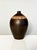 Brown Studio Ceramic Vase with Incised Decoration by Ilse Grohmann, Germany, 1960s For Sale - Image 4 of 11