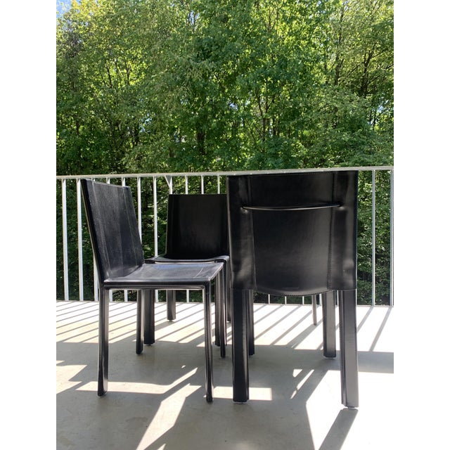 Vintage Chairs by Carlo Bartoli for Matteo Grassi, 1990s, Set of 4 For Sale - Image 12 of 18