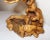 Antique Chinese Natural Root Burl Wooden Formation Figure Stand Sculpture Statue For Sale In New York - Image 6 of 12
