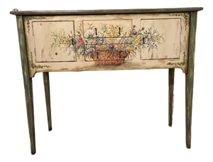 Habersham French Country Style Hand Painted Sideboard