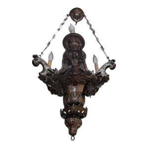 Mid 20th Century Sanctuary Style Chandelier