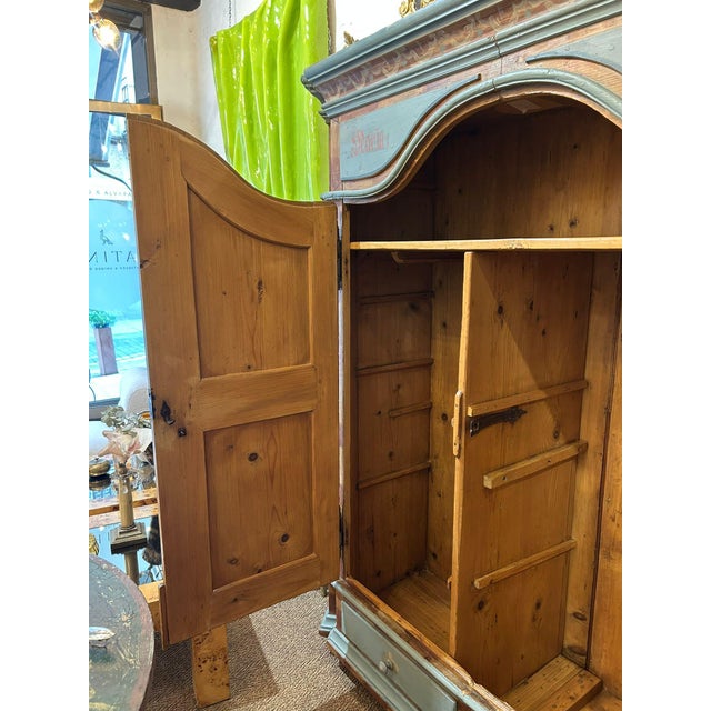 Austrian Wedding Armoire, 18th Century For Sale - Image 18 of 18