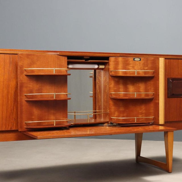 English Sideboard with Bar Compartment For Sale - Image 6 of 16