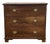 19th Century English Mahogany Chest of Drawers For Sale