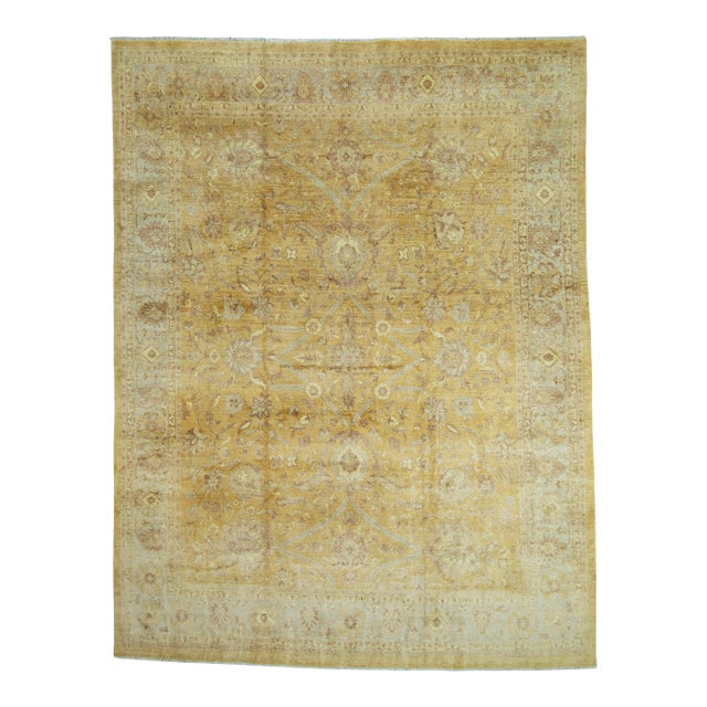 Turkish Oushak Rug 11'10" x 15'5" #20807 For Sale