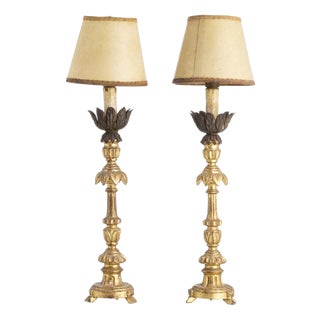 Candlesticks from the Queen Maria I Collection, 18th Century, Set of 2 For Sale