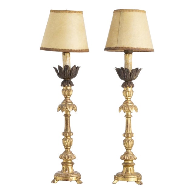 Candlesticks from the Queen Maria I Collection, 18th Century, Set of 2 For Sale