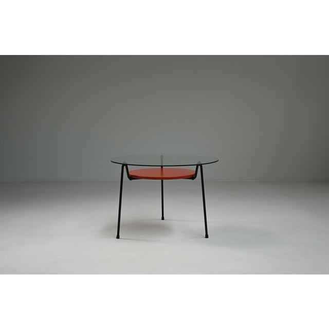 535 “Mug” table by Wim Rietveld for Gispen, 1950s The Netherlands. The Gispen 535, better known by collectors as the “Mug”...