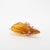 Hand-Blown Murano Shell in Amber With 24-Karat Gold Dust For Sale - Image 4 of 10