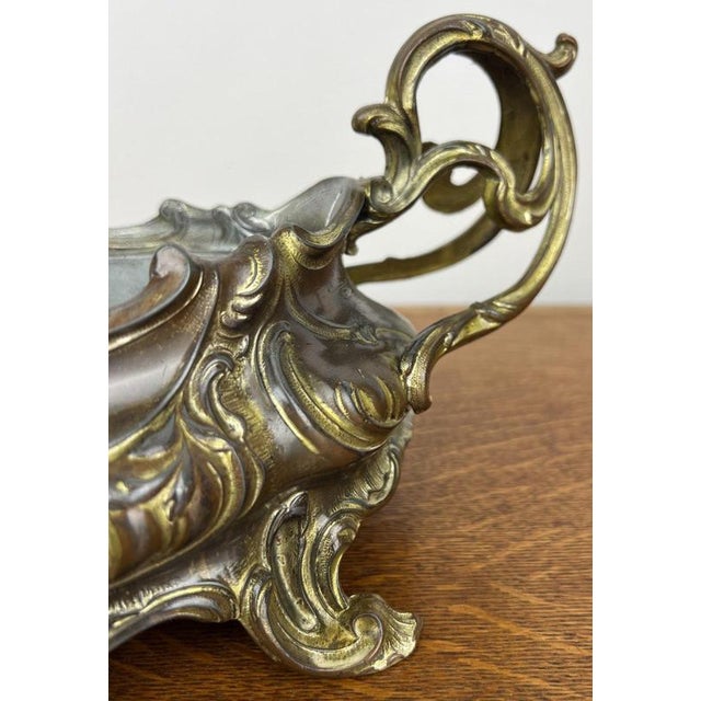 Vintage French Ornate Jardiniere For Sale - Image 12 of 13