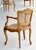 Pair of 1960s French Wood and Cane Arm Chairs Louis XV Style by Marie Albert For Sale In Miami - Image 6 of 18