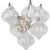 Metal Julie Neill for Visual Comfort Signature Caselli 15" Sconce in Polished Nickel with Clear Glass For Sale - Image 7 of 14
