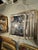 Silver Pair of French Silver Louis Philippe Geometric Pattern Mirrors For Sale - Image 8 of 8