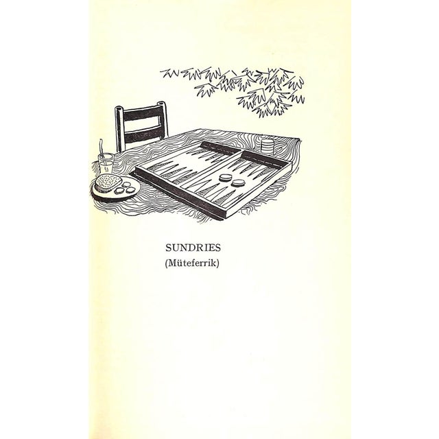 "Sultan's Pleasure and Other Turkish Recipes" 1953 Howe, Robin, Espir, Pauline For Sale - Image 10 of 10