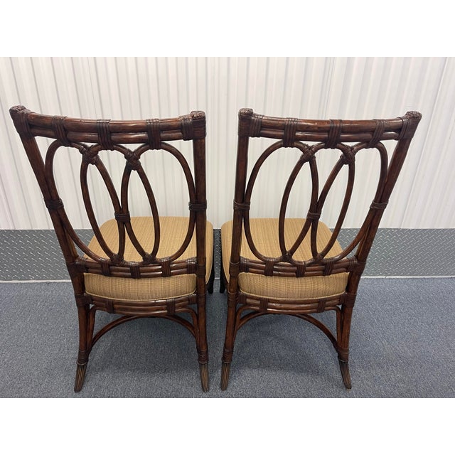 Lexington Tommy Bahama Palmetto Side Chairs, a Pair, Landara Collection (Retired) For Sale In Naples, FL - Image 6 of 12