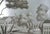 36" * H96" * 2ps, Hand-Painted Retro Grey Tone Manor Fountain Wall Mural, Vintage Chinoiserie Neoclassical Landscape Wall Cloth For Sale - Image 4 of 5