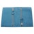 Embrace effortless elegance with the Hermès Blue Jean Swift Zip Compact Wallet, a perfect accessory for stylish...