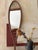 Vintage Snowshoe Mirror Wall Shelf For Sale - Image 11 of 12
